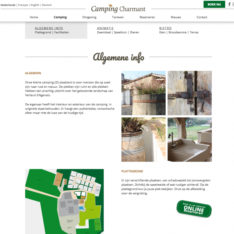 Gloednieuwe site