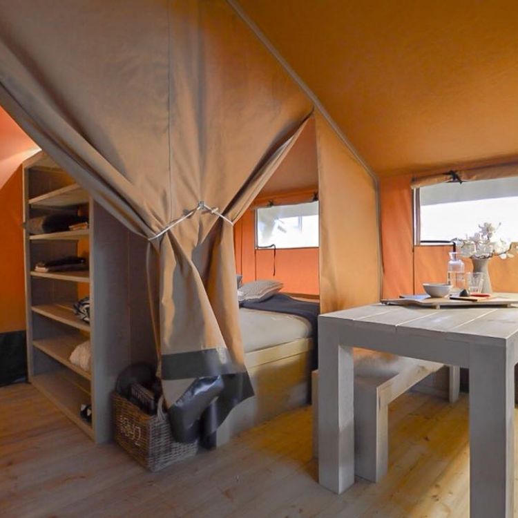 Kamperen in luxe Safaritent